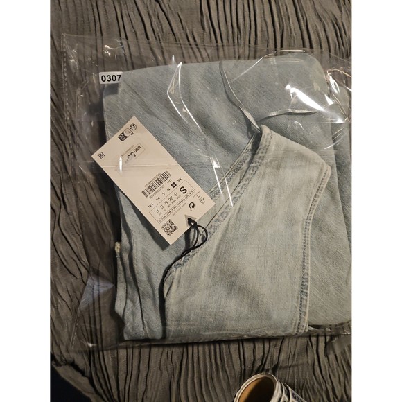 Zara asymmetric denim dress - Picture 16 of 16